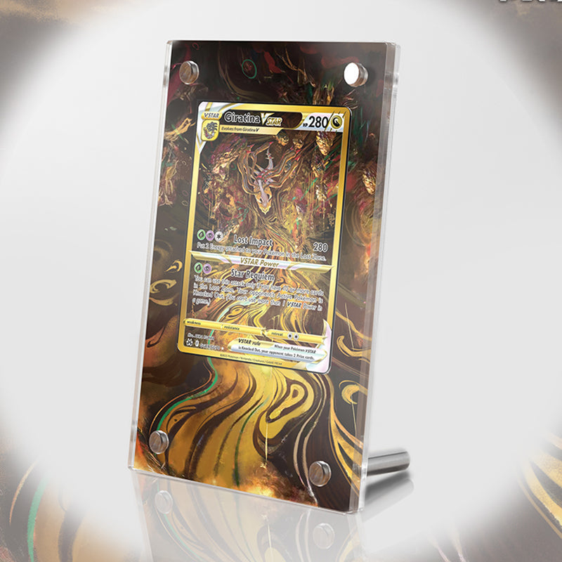 Crown Zenith Gold Cards Set - Pokémon Extended Artwork Protective Display Case Psa/cgc/raw
