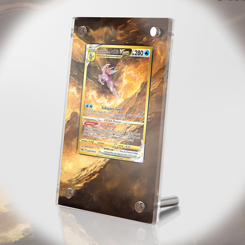 Crown Zenith Gold Cards Set - Pokémon Extended Artwork Protective Display Case Psa/cgc/raw