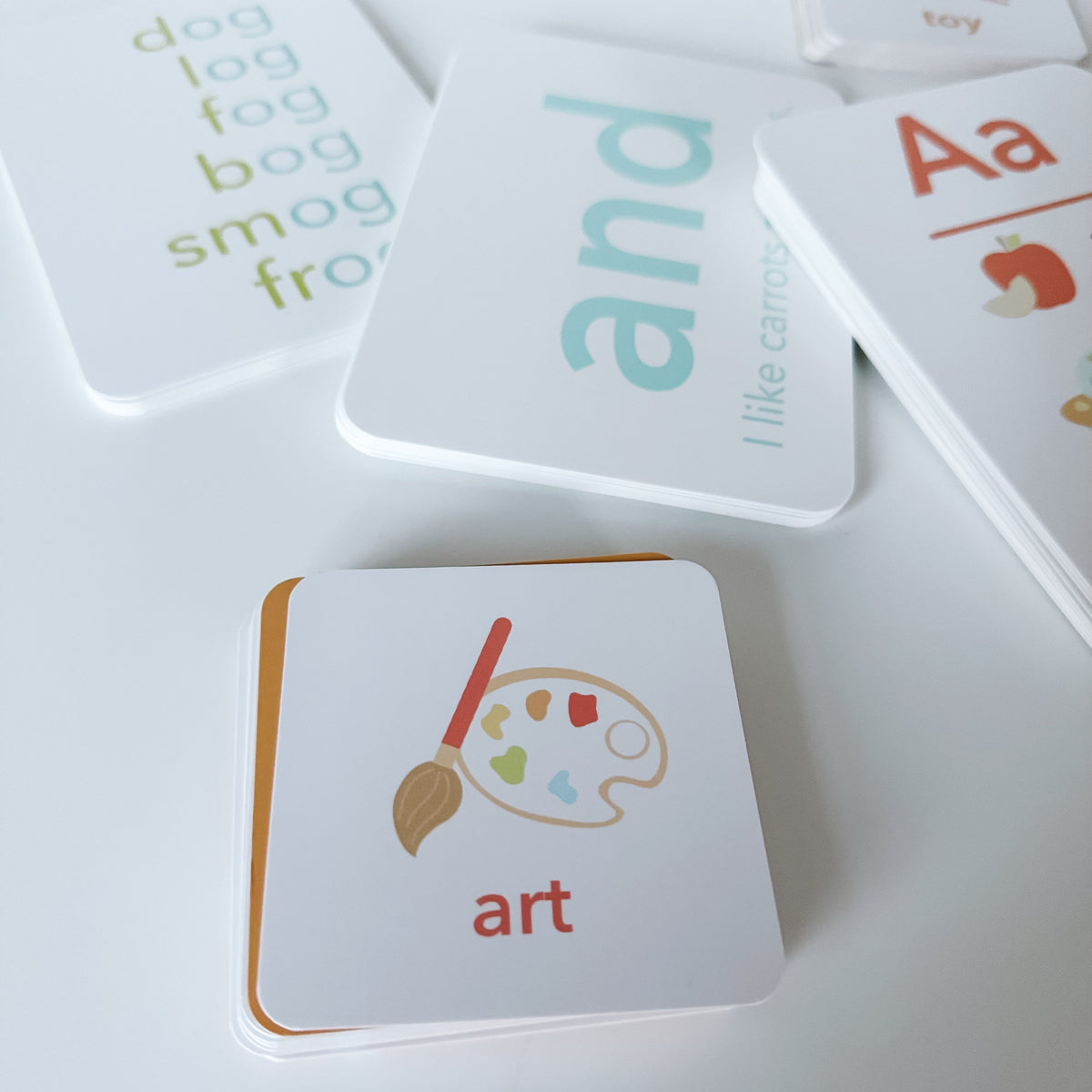 Reading Flash Cards Bundle for Kids | Phonics, Rhymes & Sight Words