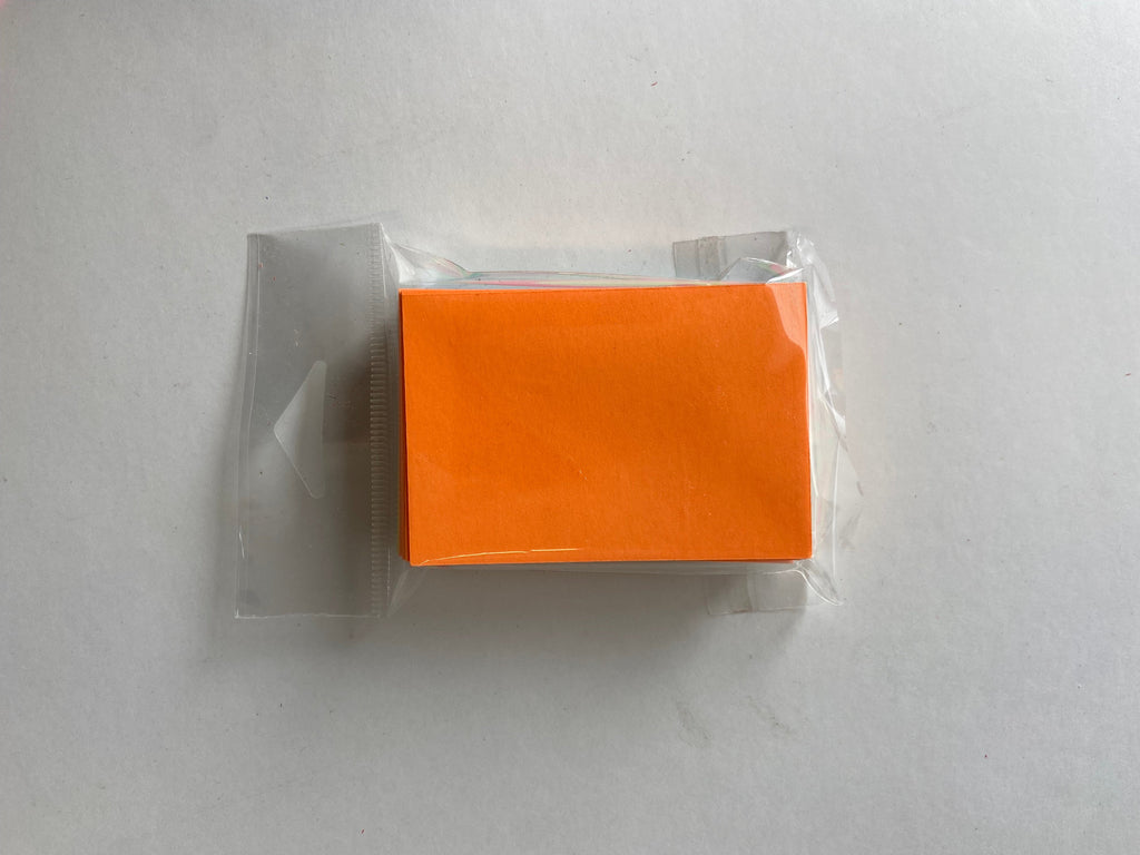 SHAPES ETC. Blank Index Cards - 2" x 3" Assorted Color