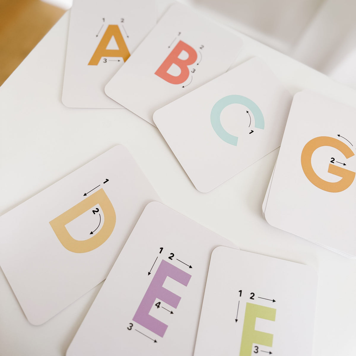 Alphabet Letter Tracing Flash Cards for Preschoolers | A–Z
