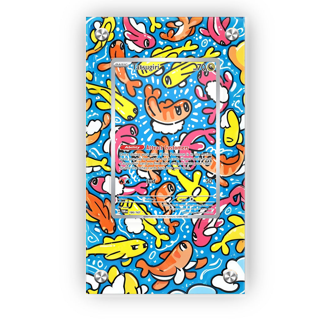Tatsugiri 186/167 - Pokémon Extended Artwork Protective Card Display Case Psa/raw