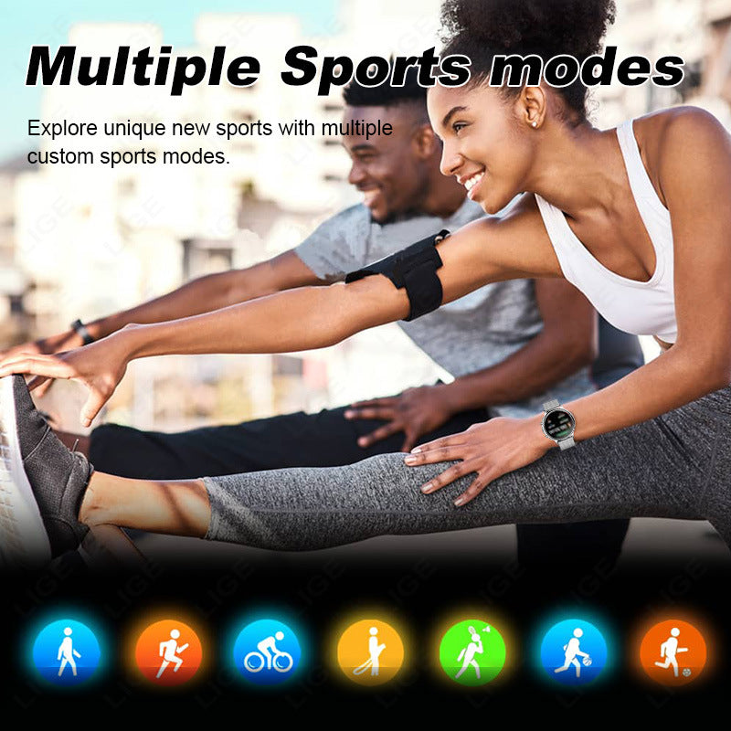 Multifunctional Large-screen Round Smartwatch For Men