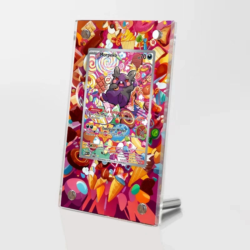 Morpeko 206/182 - Pokémon Extended Artwork Protective Card Display Case Psa/cgc/tag/raw