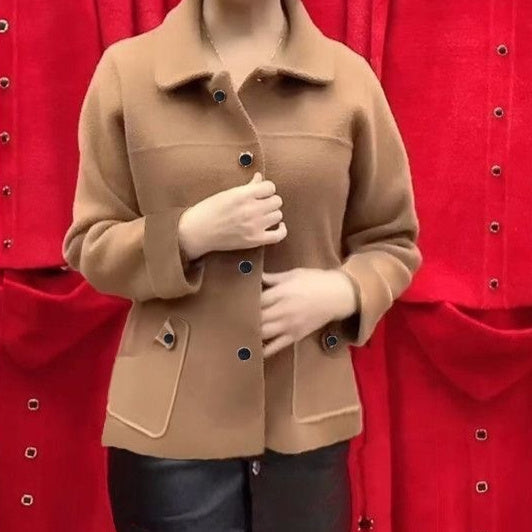 Woolen Coat Outerwear Women