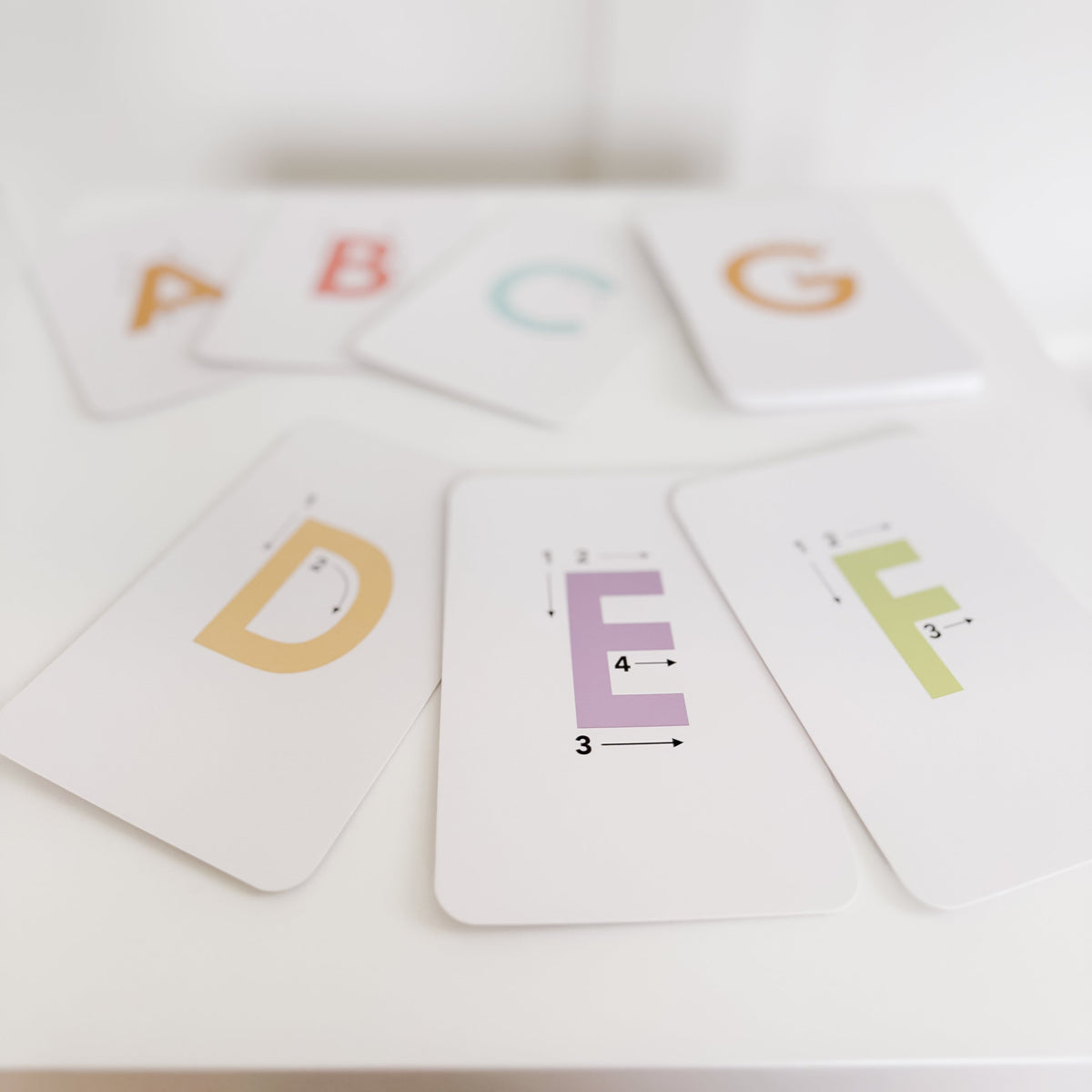 Alphabet Letter Tracing Flash Cards for Preschoolers | A–Z
