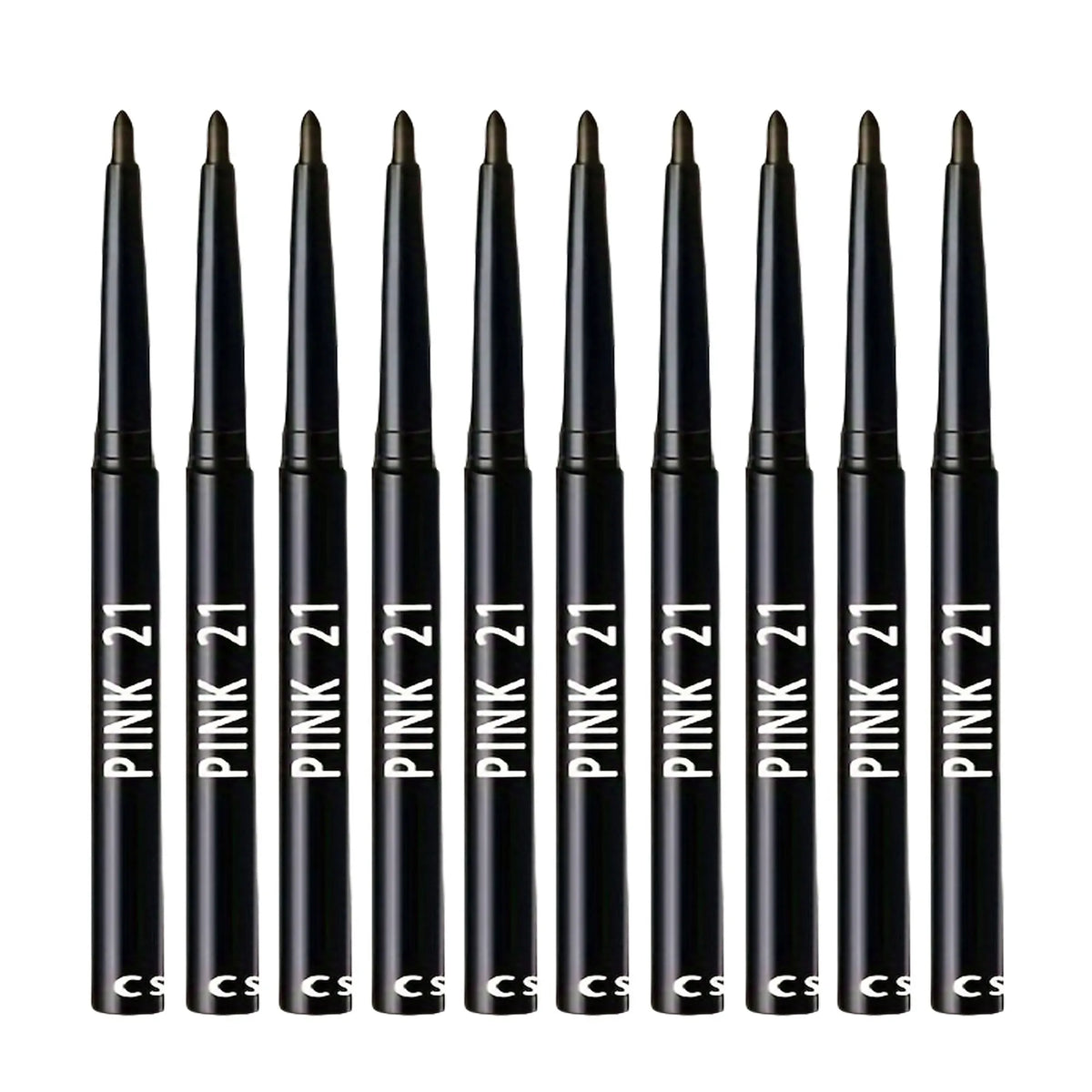 10Pcs Long-Lasting Black Eyeliner Pencils -Waterproof, Sweatproof and Smudge-Proof with Easy Twist  Eyeliner Pencils