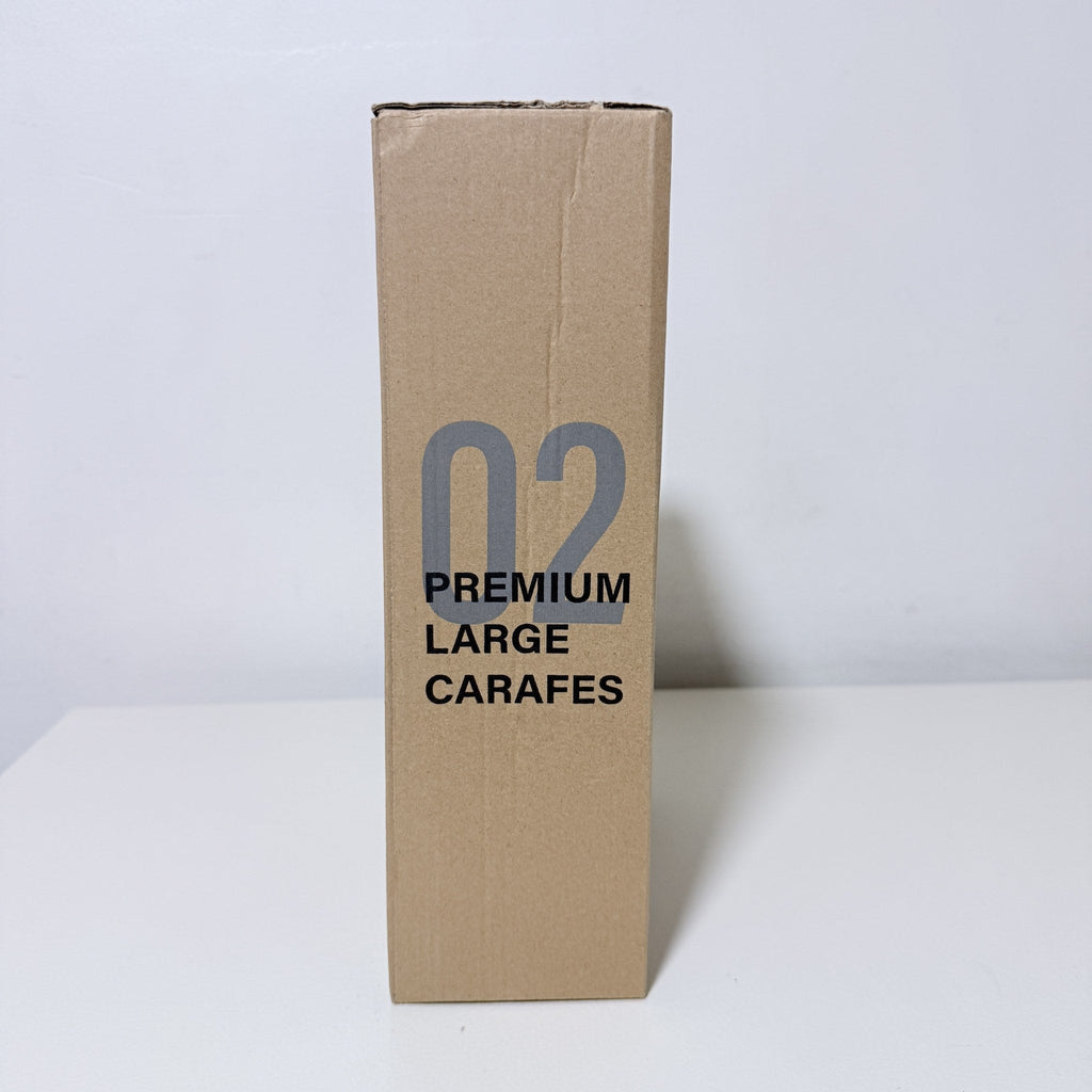 Plastic Water Carafes with Flip Top Lids, 50 oz, Set of 2