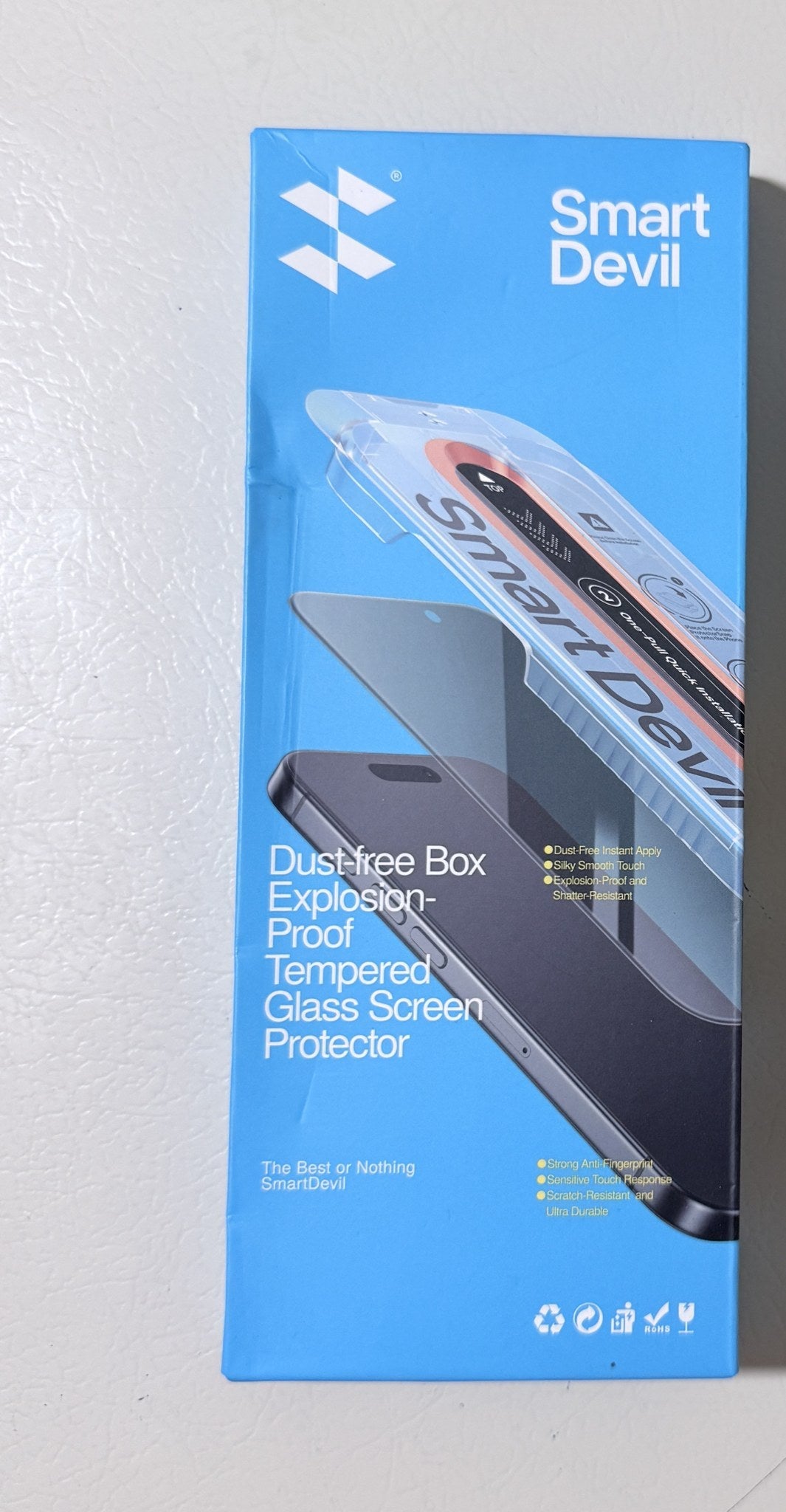 Privacy Screen Protector for iPhone 14 Pro, 2 Pack, Tempered Glass