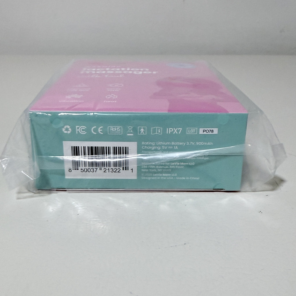 LaVie Warming Lactation Massager, Pink