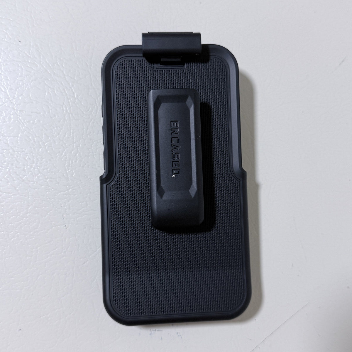 Encased Rebel Case with Belt Clip Holster for iPhone 16e/17e, Black