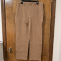 Quince Ultra-Stretch Ponte Straight Leg Pants, Roasted Pecan, XL