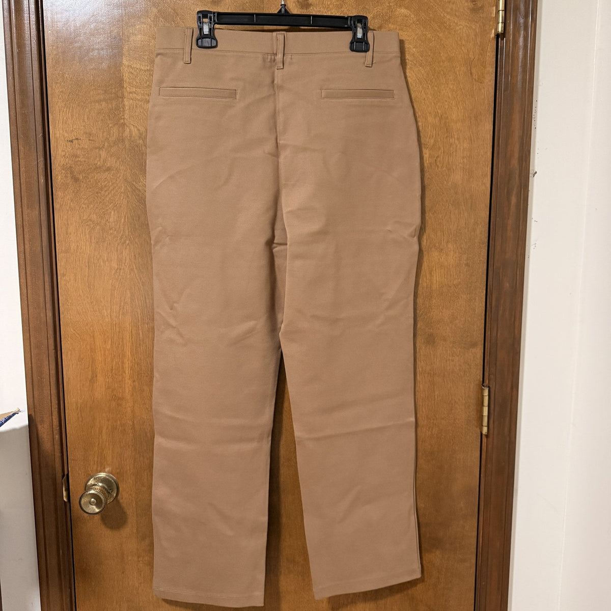 Quince Ultra-Stretch Ponte Straight Leg Pants, Roasted Pecan, XL