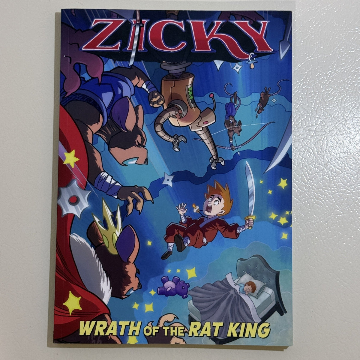Zicky: Wrath of the Rat King Graphic Novel Paperback