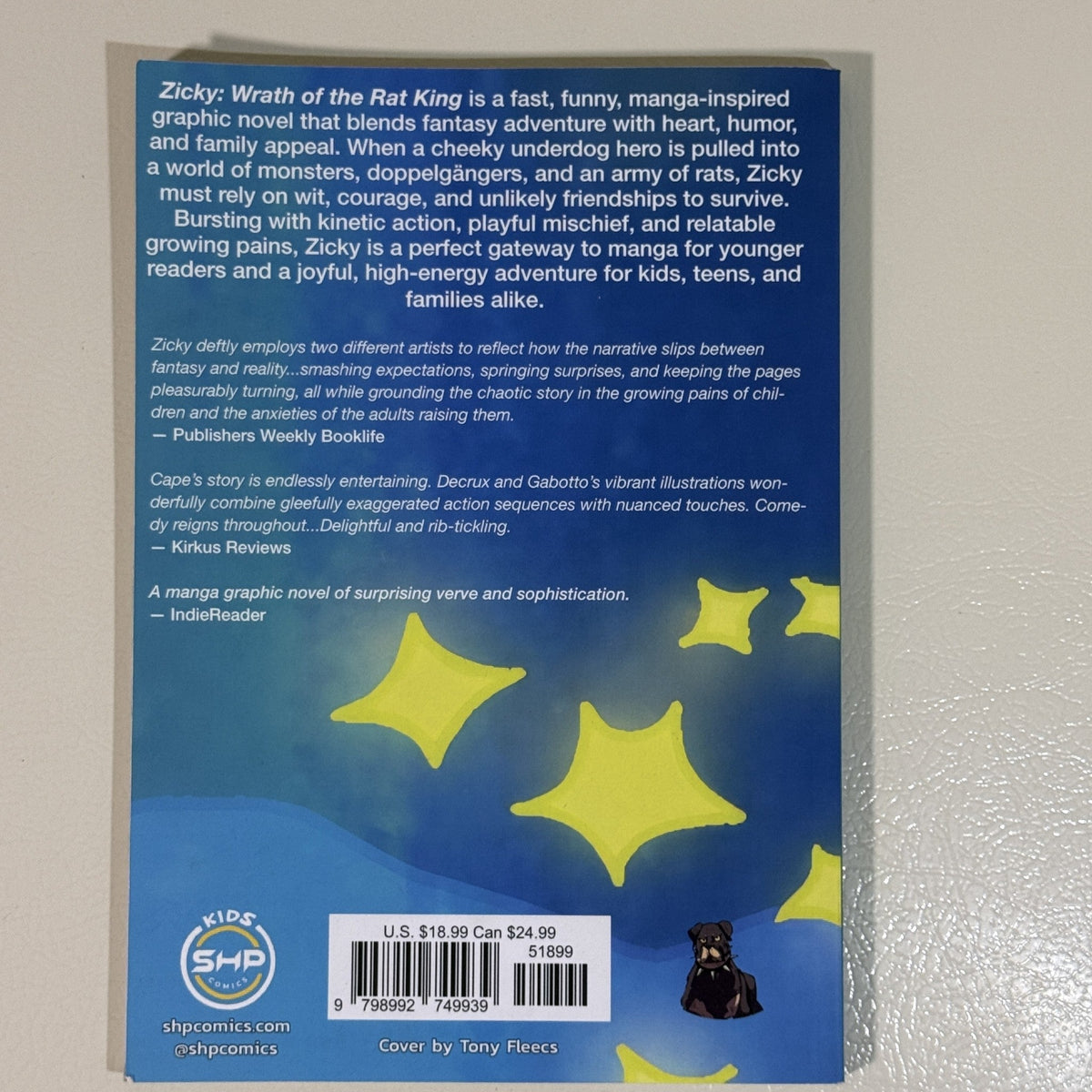 Zicky: Wrath of the Rat King Graphic Novel Paperback