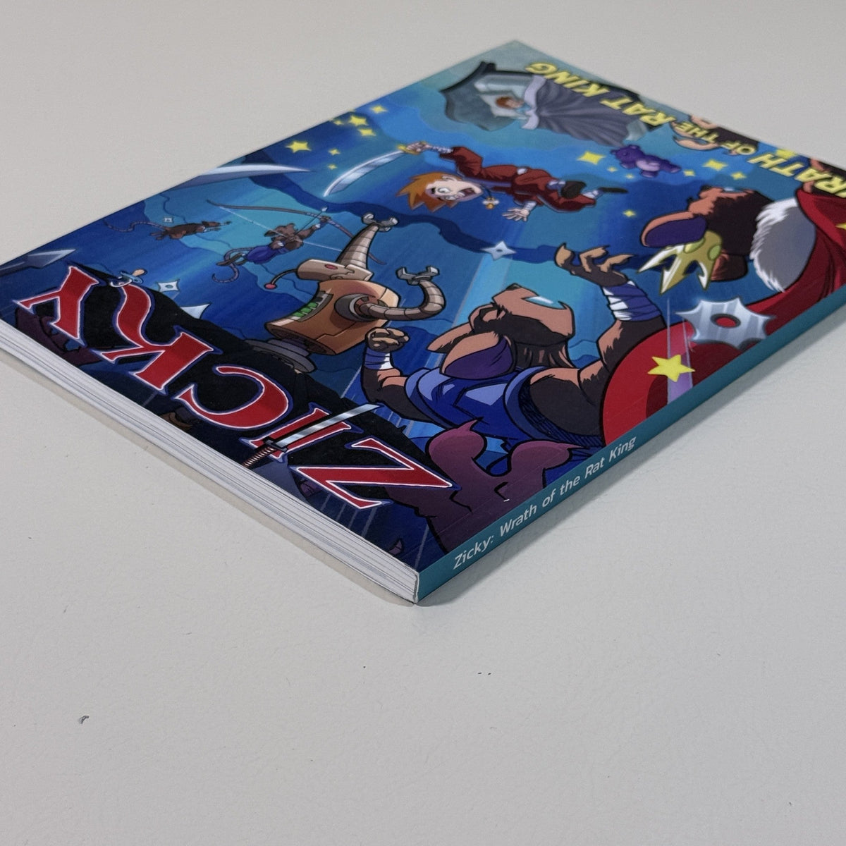 Zicky: Wrath of the Rat King Graphic Novel Paperback