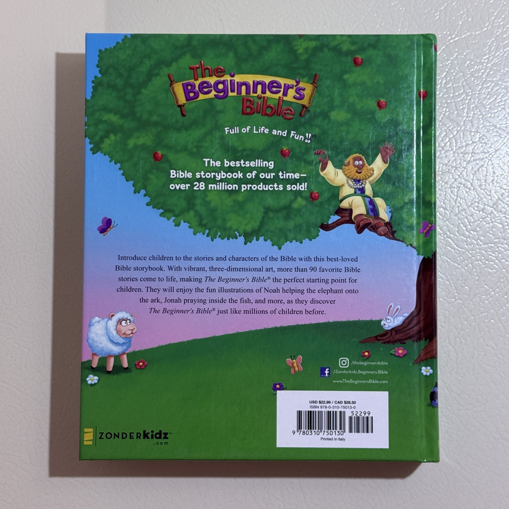 The Beginner's Bible Timeless Children's Stories Hardcover Zonderkidz