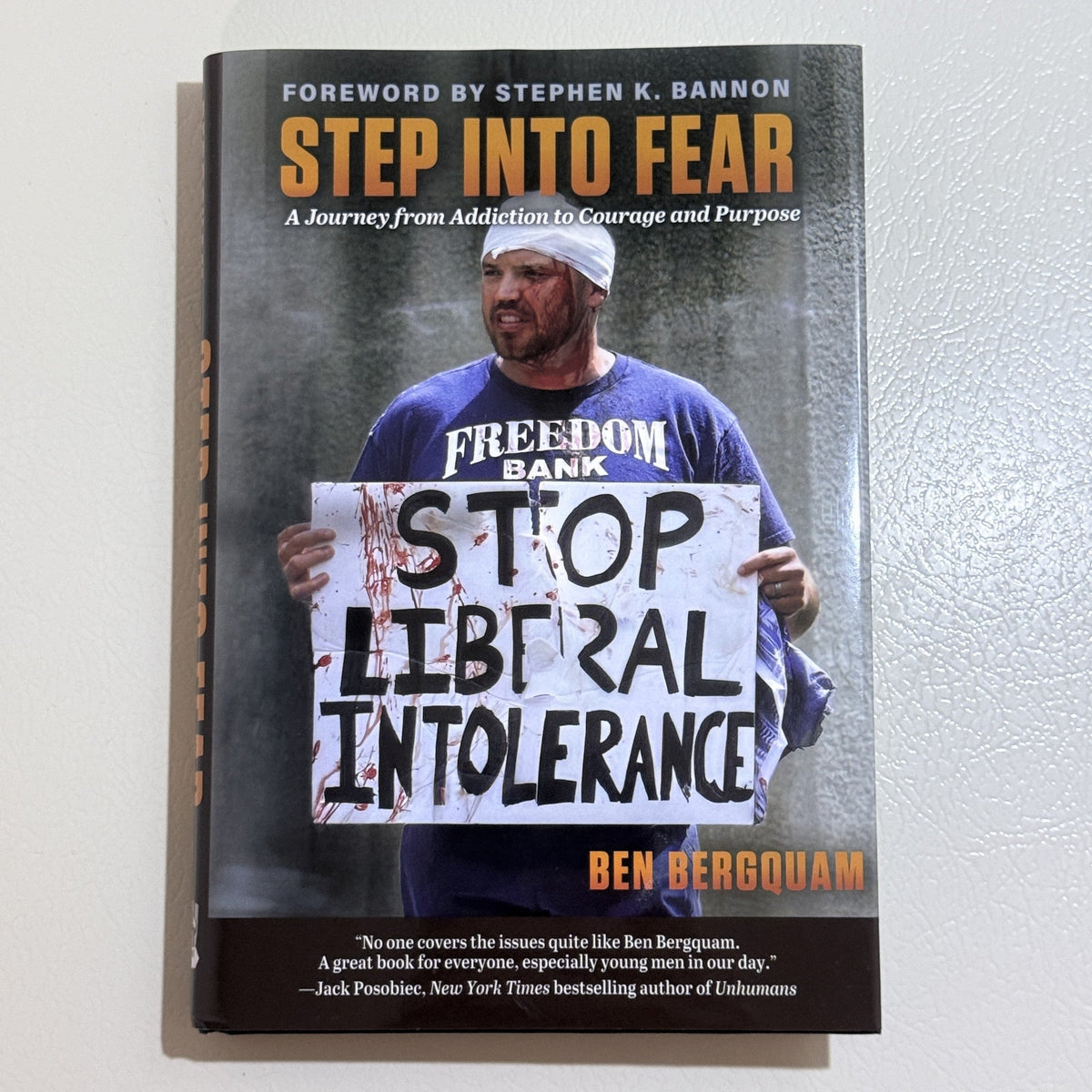 Step Into Fear by Ben Bergquam Hardcover 2026 War Room Books