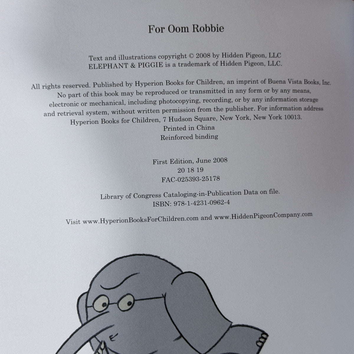 I Will Surprise My Friend! Mo Willems Elephant and Piggie Hardcover
