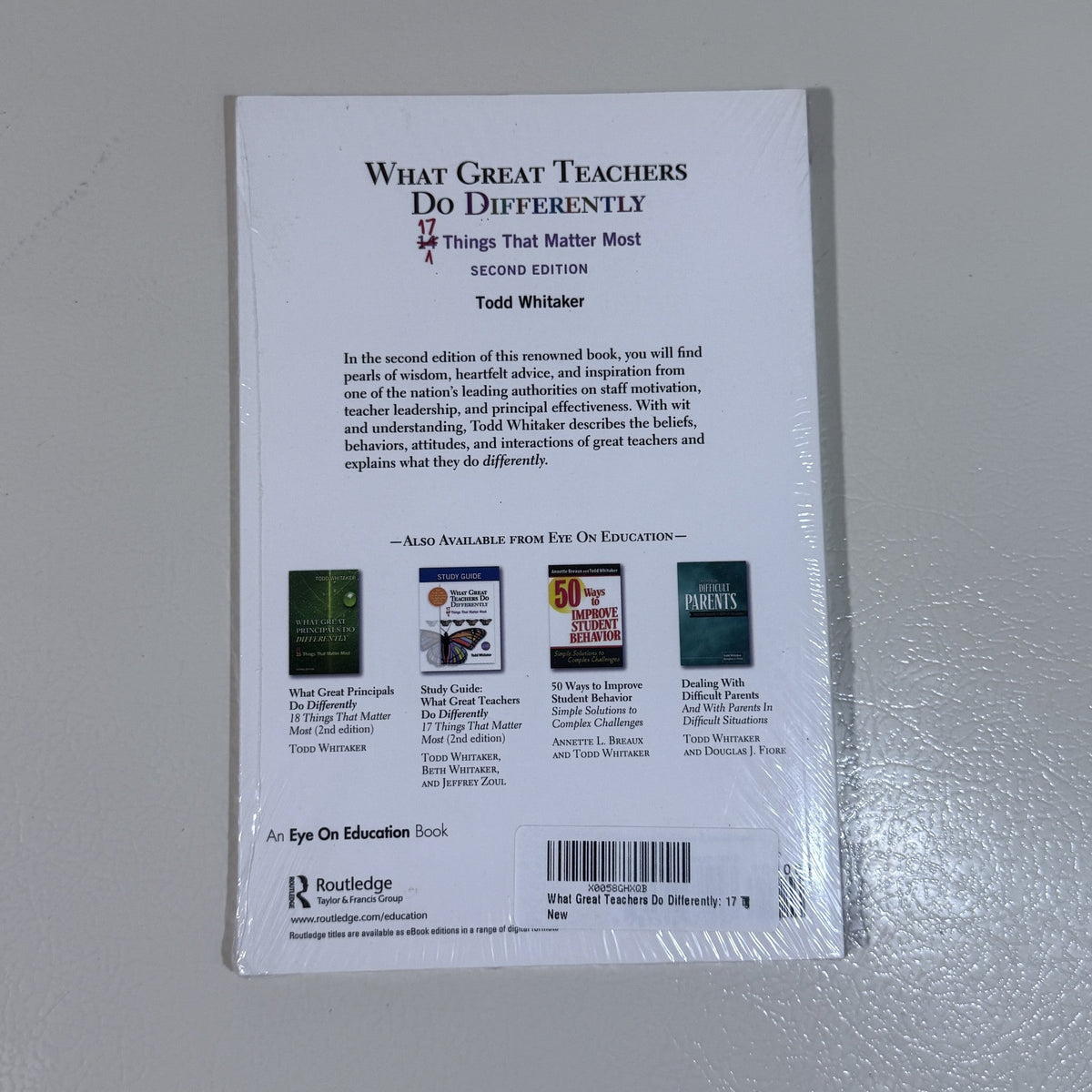 What Great Teachers Do Differently 2nd Edition Todd Whitaker