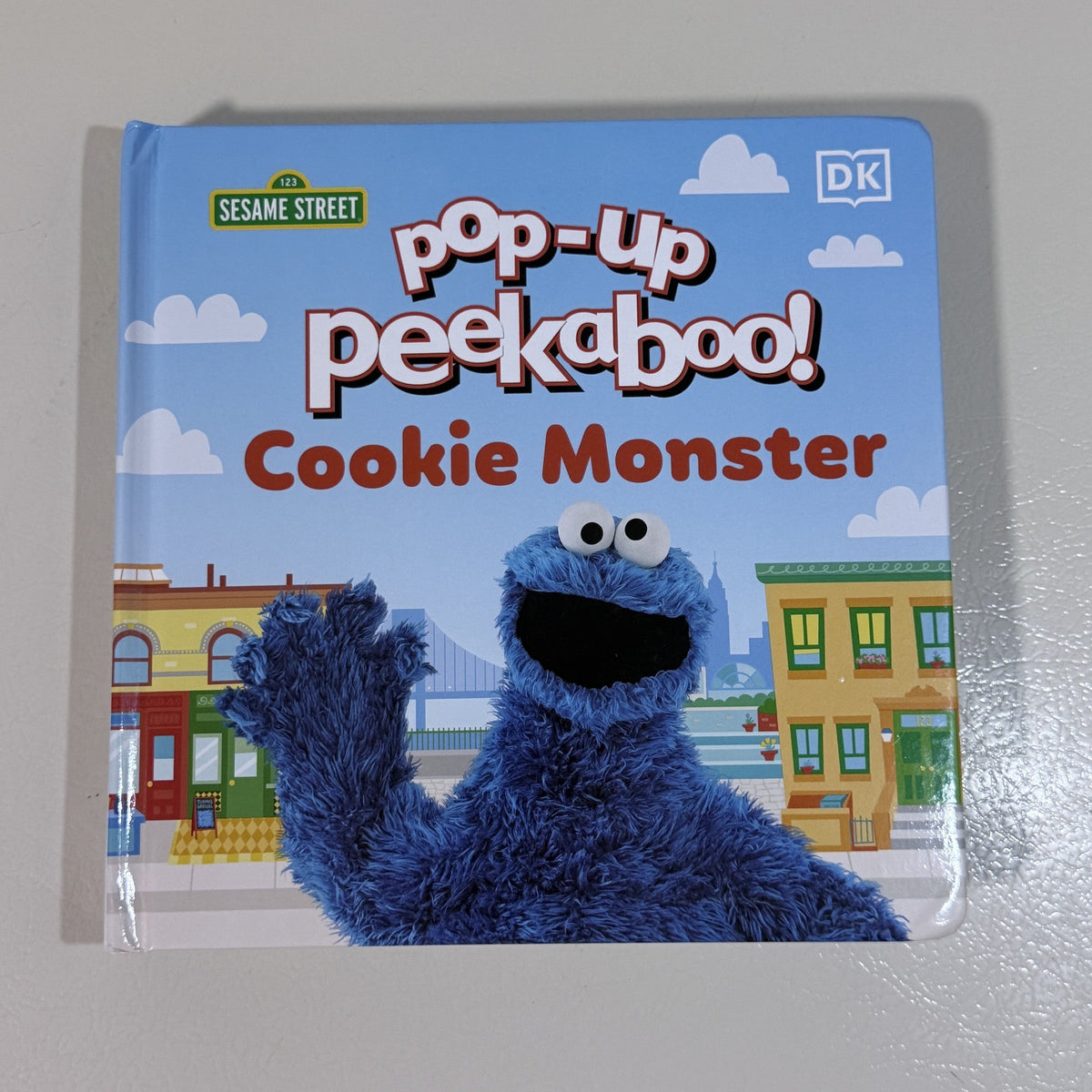 Sesame Street Pop-Up Peekaboo! Cookie Monster DK Board Book