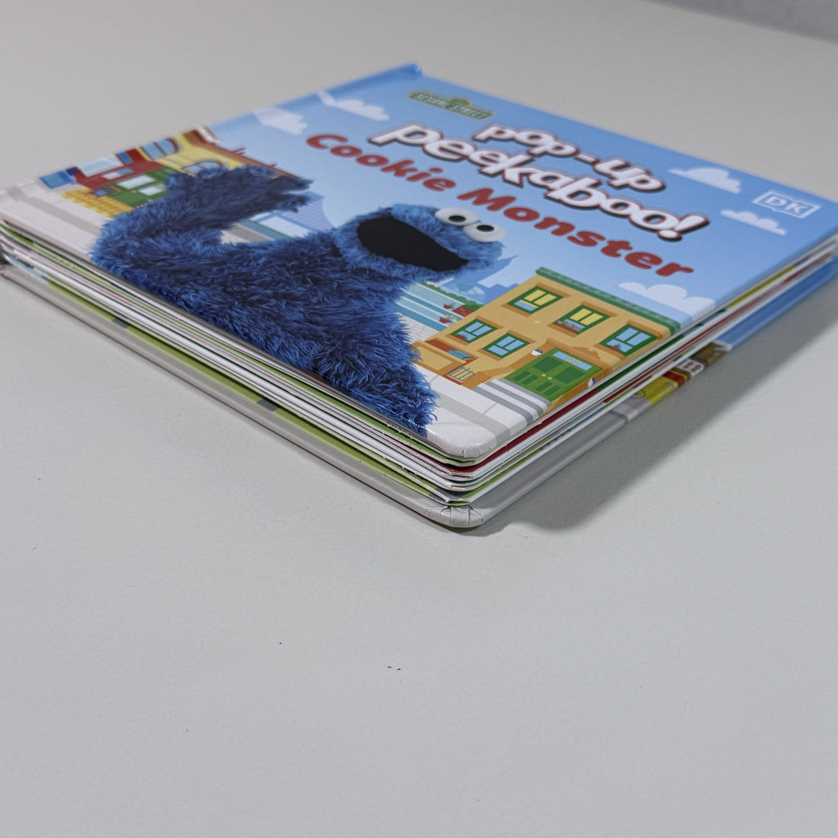 Sesame Street Pop-Up Peekaboo! Cookie Monster DK Board Book