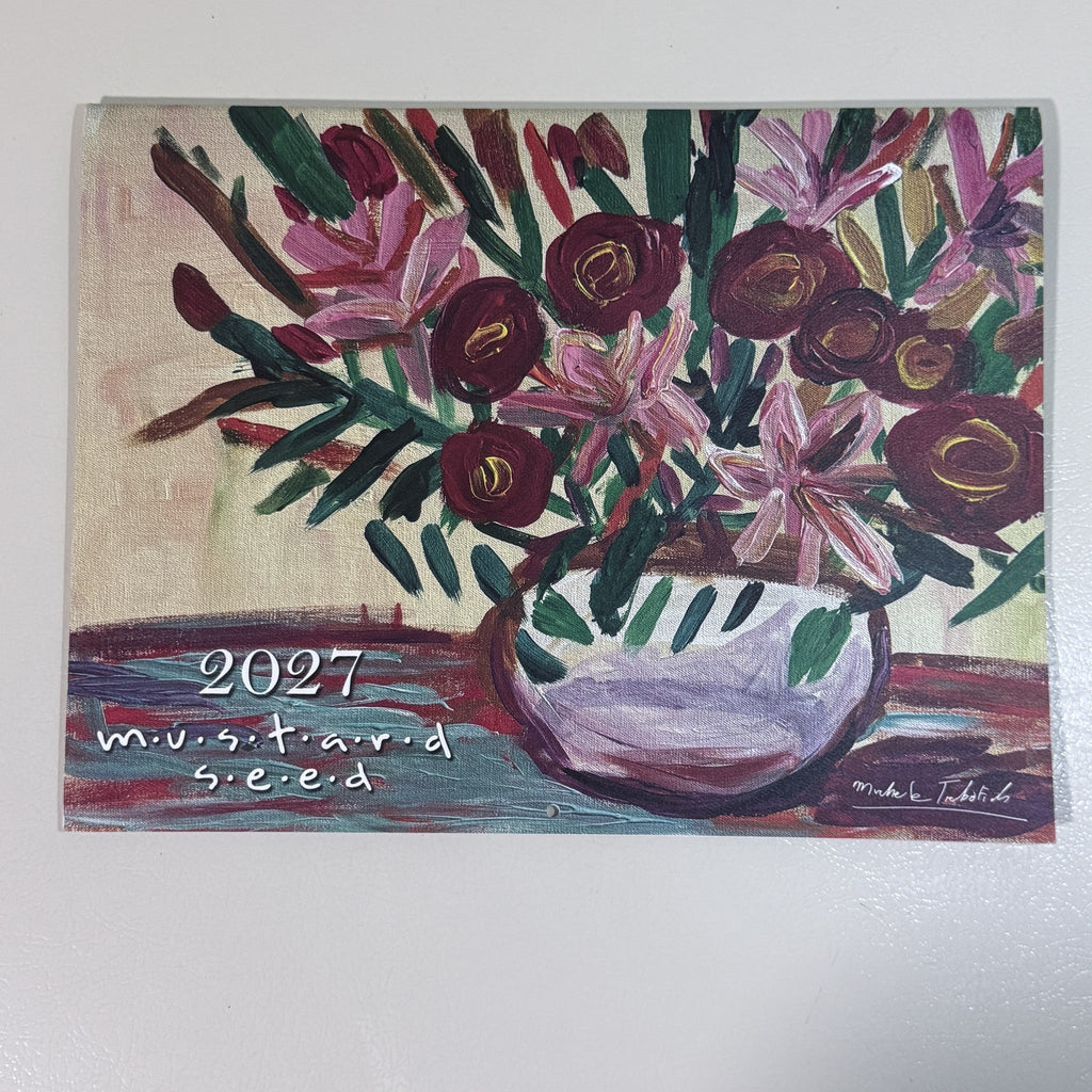 2027 Mustard Seed Wall Calendar Brandon MS Painted Artwork