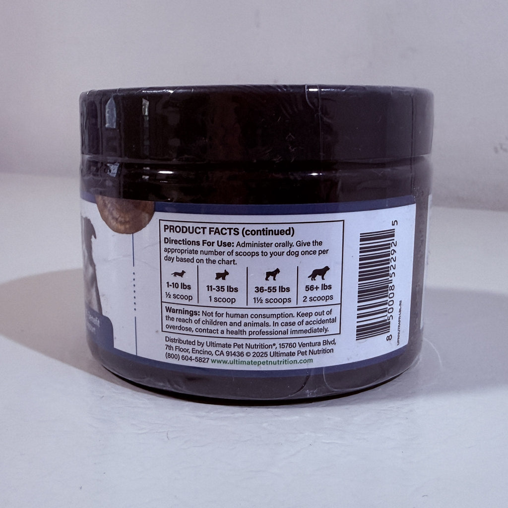 Nutra Thrive Canine Supplement Powder 30 Scoops 3.3 oz Est BB 07/2027