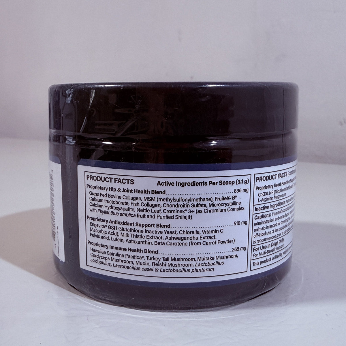 Nutra Thrive Canine Supplement Powder 30 Scoops 3.3 oz Est BB 07/2027