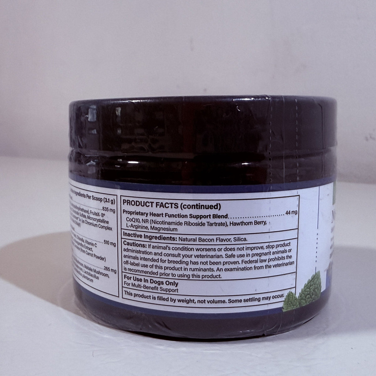 Nutra Thrive Canine Supplement Powder 30 Scoops 3.3 oz Est BB 07/2027