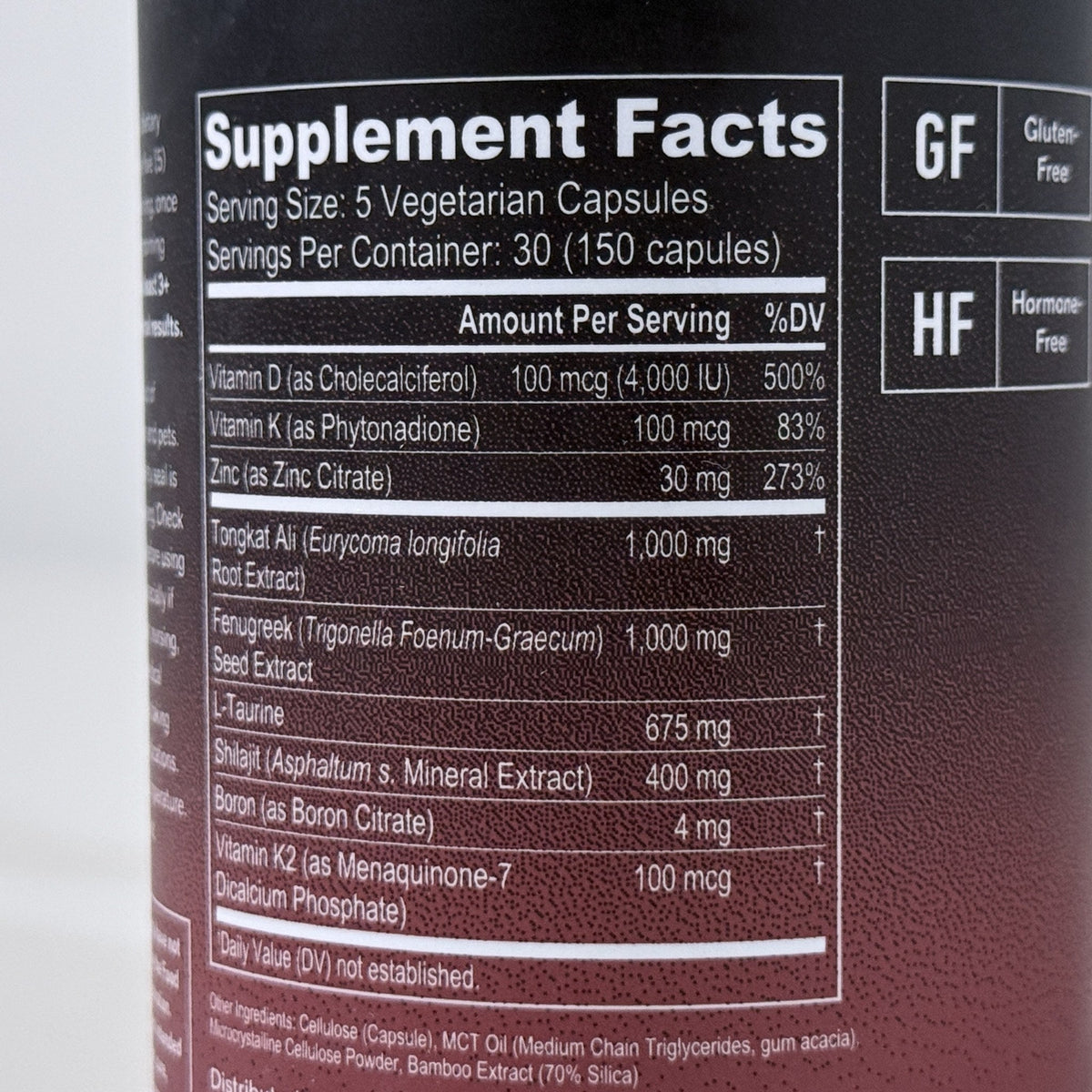 Mars Men Support for Men, 150 Vegetarian Capsules, BB 05/2029