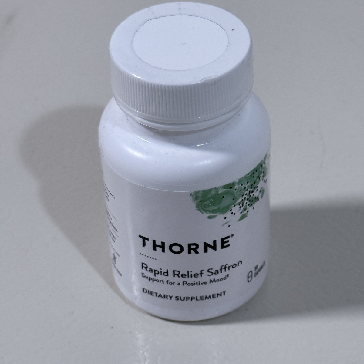 Thorne Rapid Relief Saffron, 30 Capsules, Exp 05/2028