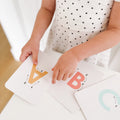 Alphabet Letter Tracing Flash Cards for Preschoolers | A–Z