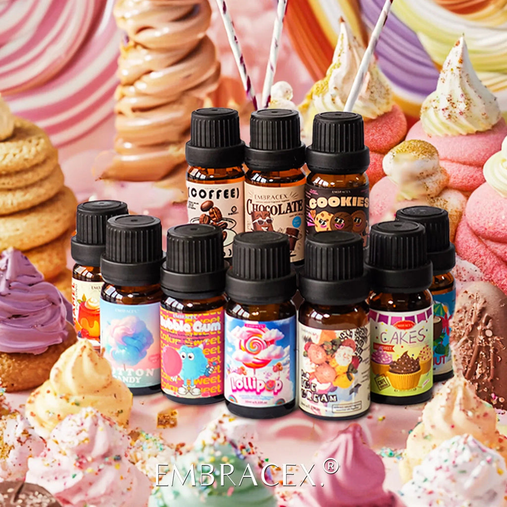 18 type Gourmet Essential Oils Perfumes Fragrance Is Long-Lasting For Skin、Diffusers、Candles Making Gifts For Women