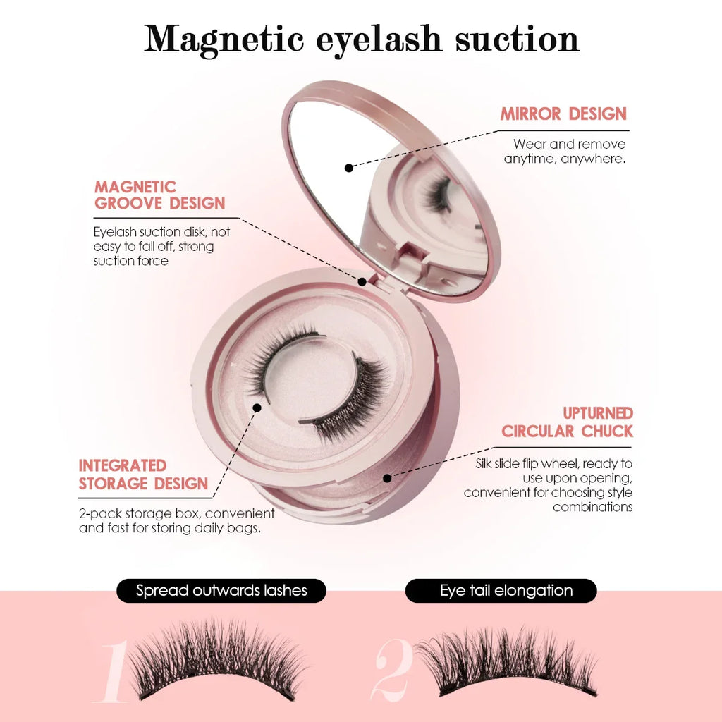 Magnetic Lashes, No Glue Needed