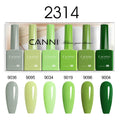 6pcs*9ml CANNI HEMA FREE Nail Gel Polish Set Gorgeous Color Semi Permanent Pigmented Painting Gel Soak off UV LED Gel Nails Kit