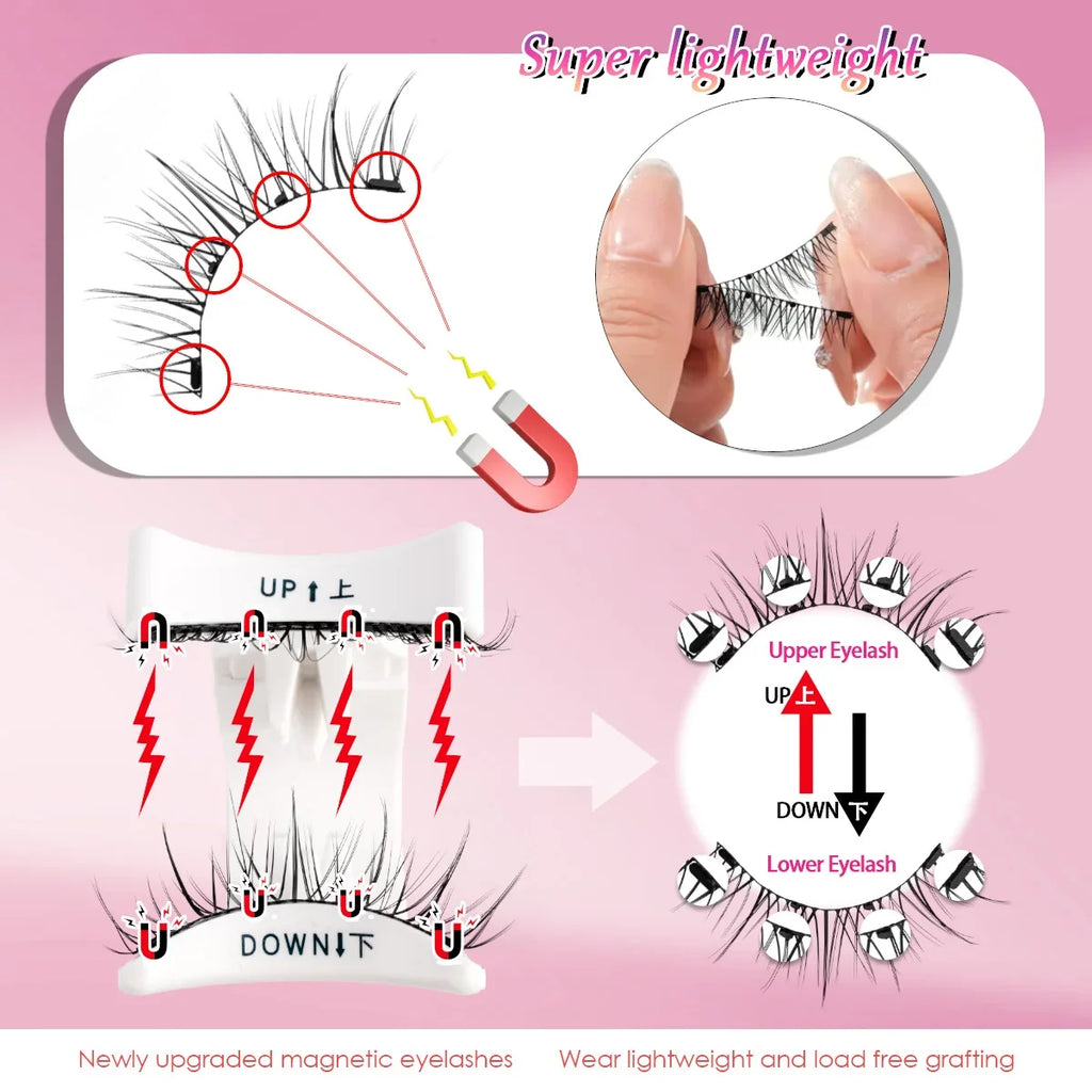 Magnetic Lashes, No Glue Needed