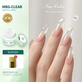 Nailpop 30g HEMA-FREE Builder Gel Milky Smooth UV Nail Gel for Extension Long Lasting Hard Gel Nail Strengthen Nail Art Design