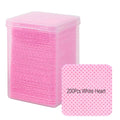 LULAA Glue Wipes Lint Free Nail Wipes Non-Woven Fabric Lash Glue Wipes Nail Polish Remover Wipes Use for Nail Polish Remover