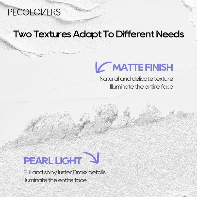 Brightening Highlighter Pen, Long Lasting Waterproof, Smooth Matte Pearly Glitter White Silvery Eyeliner Eyeshadow Stick
