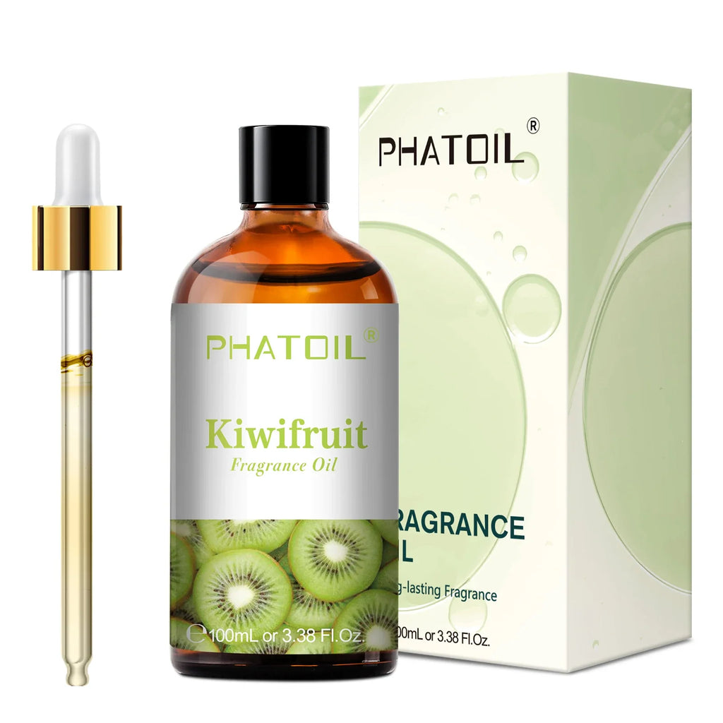 PHATOIL 100ml Aromatherapy Fragrance Oil Coconut & Vanilla Strawberry Cherry Lemon 1/2/3pcs Aroma Oil For Diffuser Candle Making