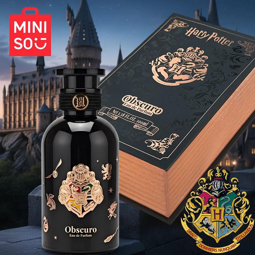 MINISO & Harry Potter Perfume For Men Original Luxury Arabes Woody Long Lasting Eau De Parfum Fragrance Gift For Men 100ML Spray