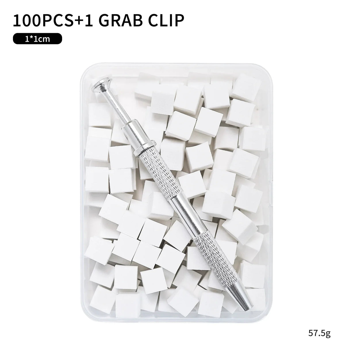 25/50/100Pcs Square Nail Art Sponge Set Gradient Nail Brushes Gel Polish Design Nail Sponge Grab Pen Manicure Supplies 229w