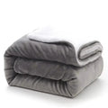 1Pc 130X160cm Sherpa Fleece Blanket Thicken Soft Warm Bed Sofa Throw Blankets Microfiber Winter Bed Blanket for Camping