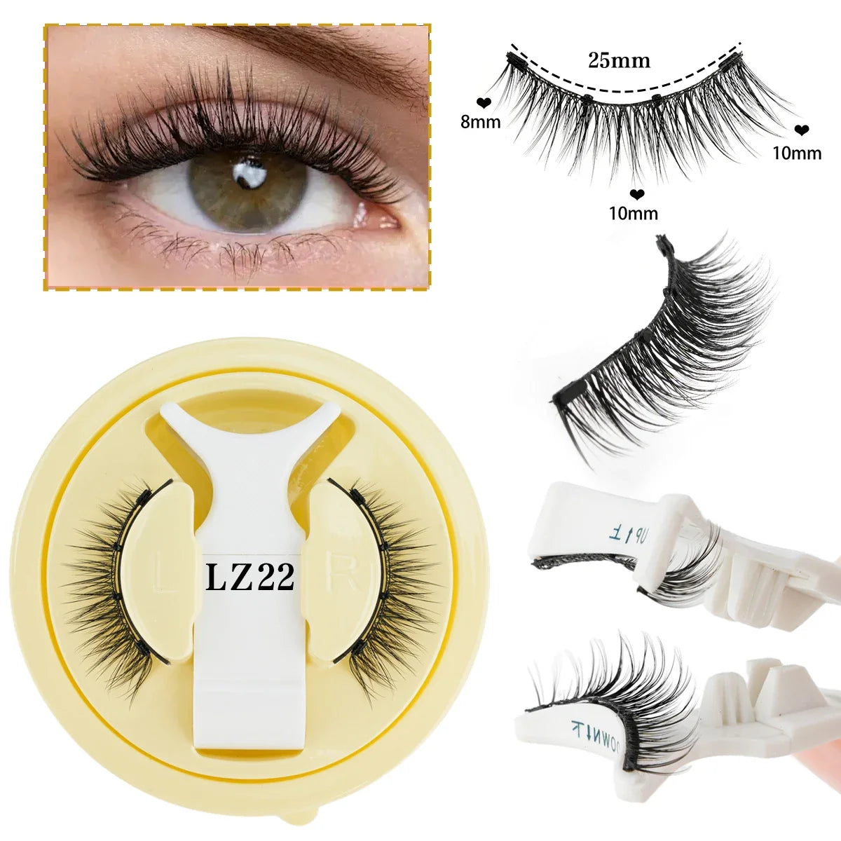 Magnetic Lashes, No Glue Needed