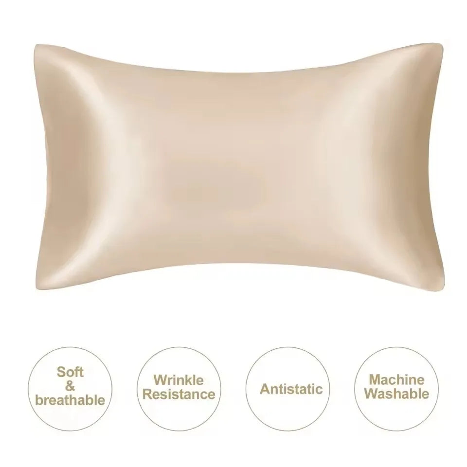 Silky Hair-Care Pillowcase