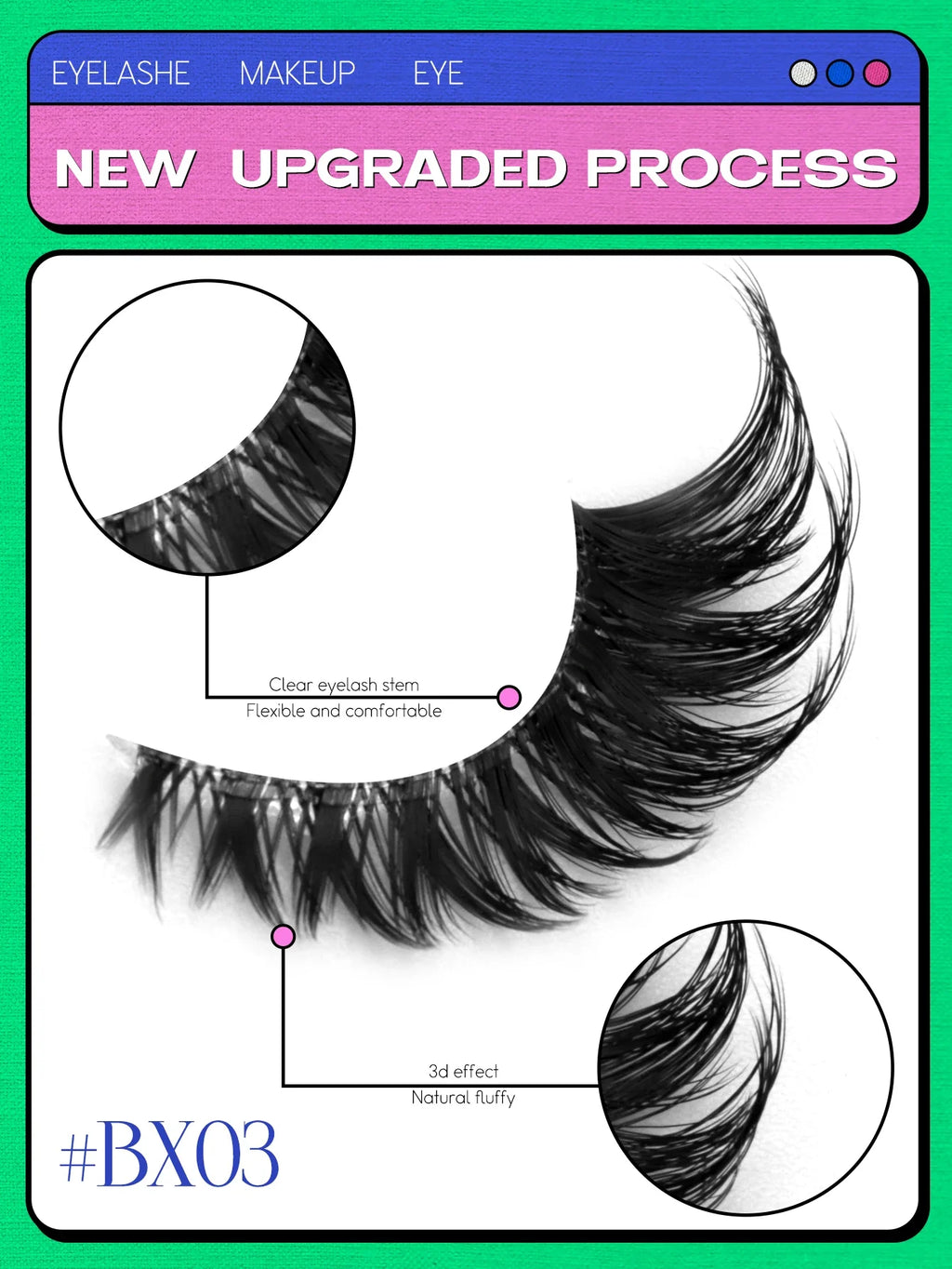 Cat Eye Faux Mink Lashes (5 Pairs)