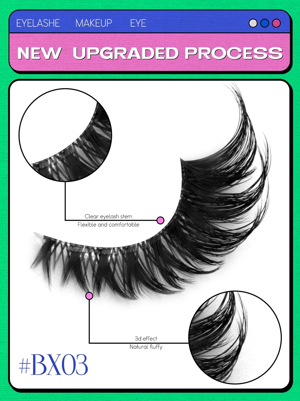 Cat Eye Faux Mink Lashes (5 Pairs)