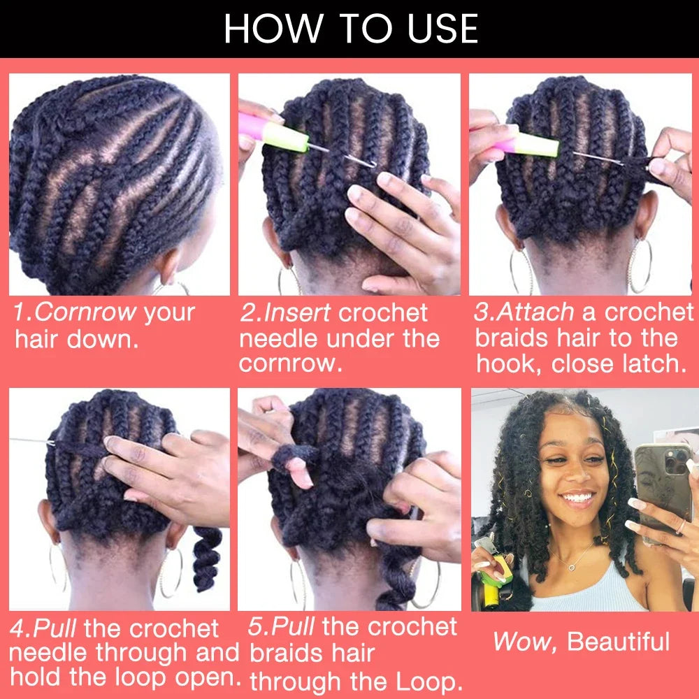14 12 inch Butterfly Faux Locs Crochet Hair Braids Pre looped Distressed Goddess Butterfly Soft Locs Crochets Braids Cheveux Lok
