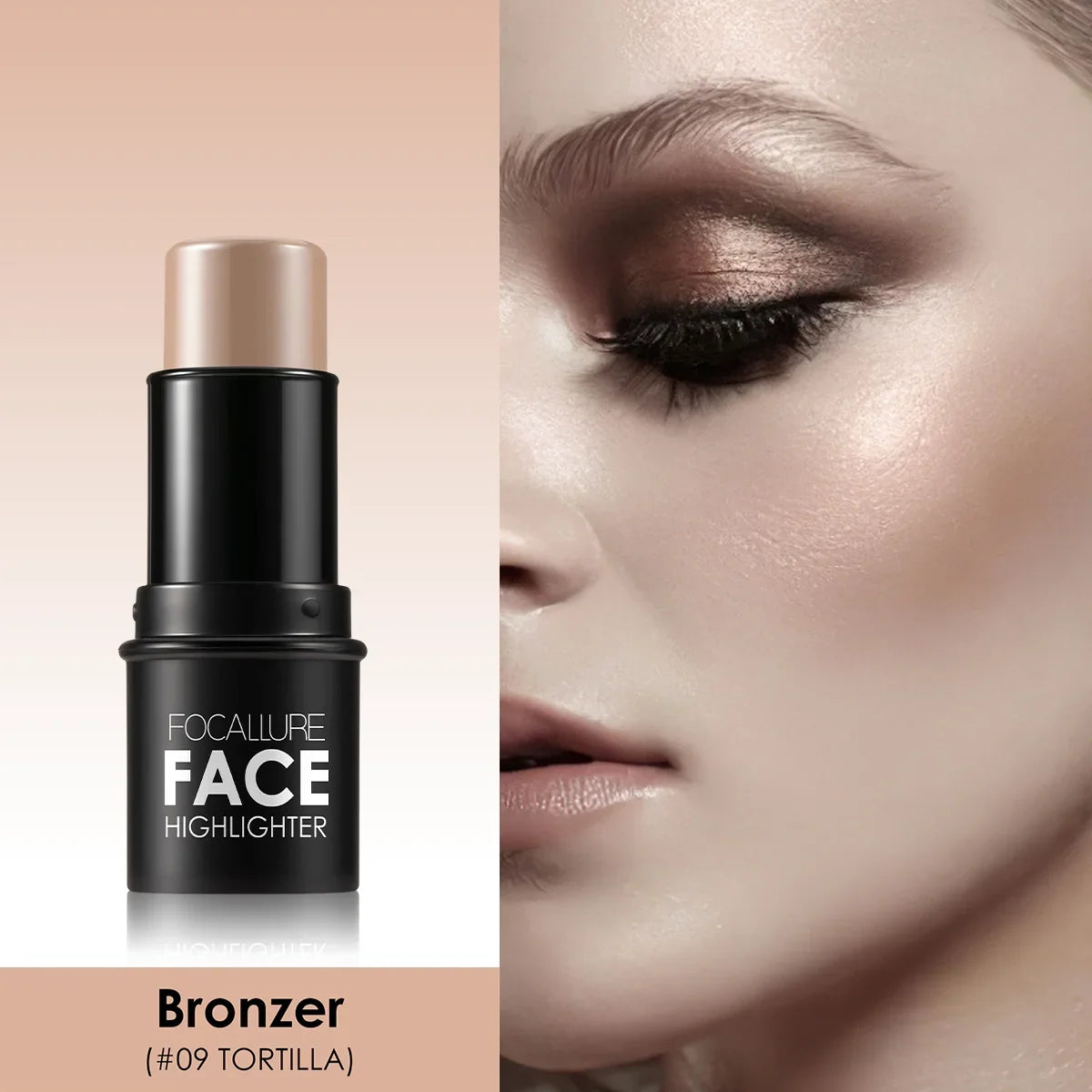 Wholesale FOCALLURE Bronzer Highlighter Stick Waterproof Body Face Contour Corrector Illuminator Cream For Women's Makeup